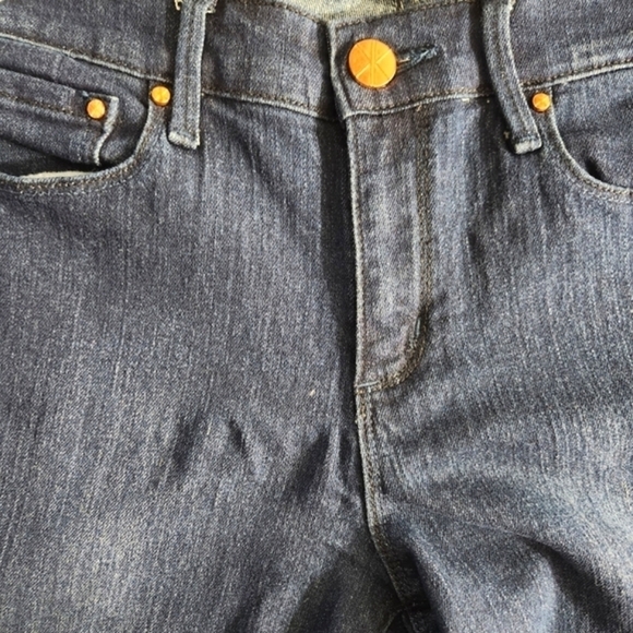 Kardashian Premium Denim Dark Blue Jeans Size 8 - Picture 11 of 11